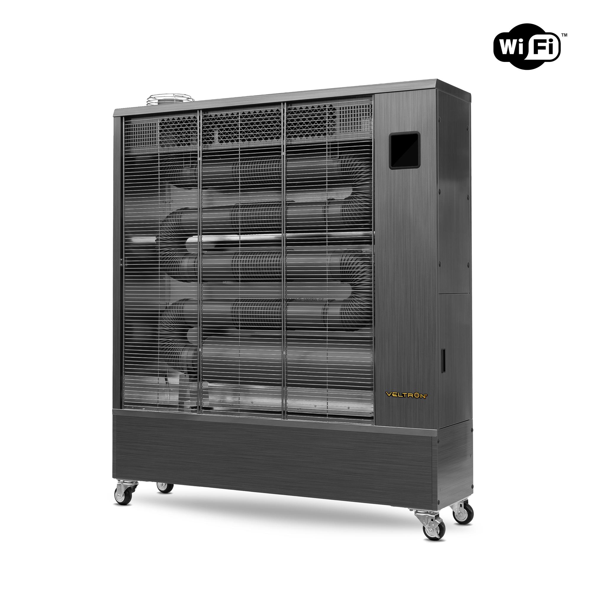 Infračervené naftové topidlo Veltron / Hipers DHOE-250F 29kW s WIFI