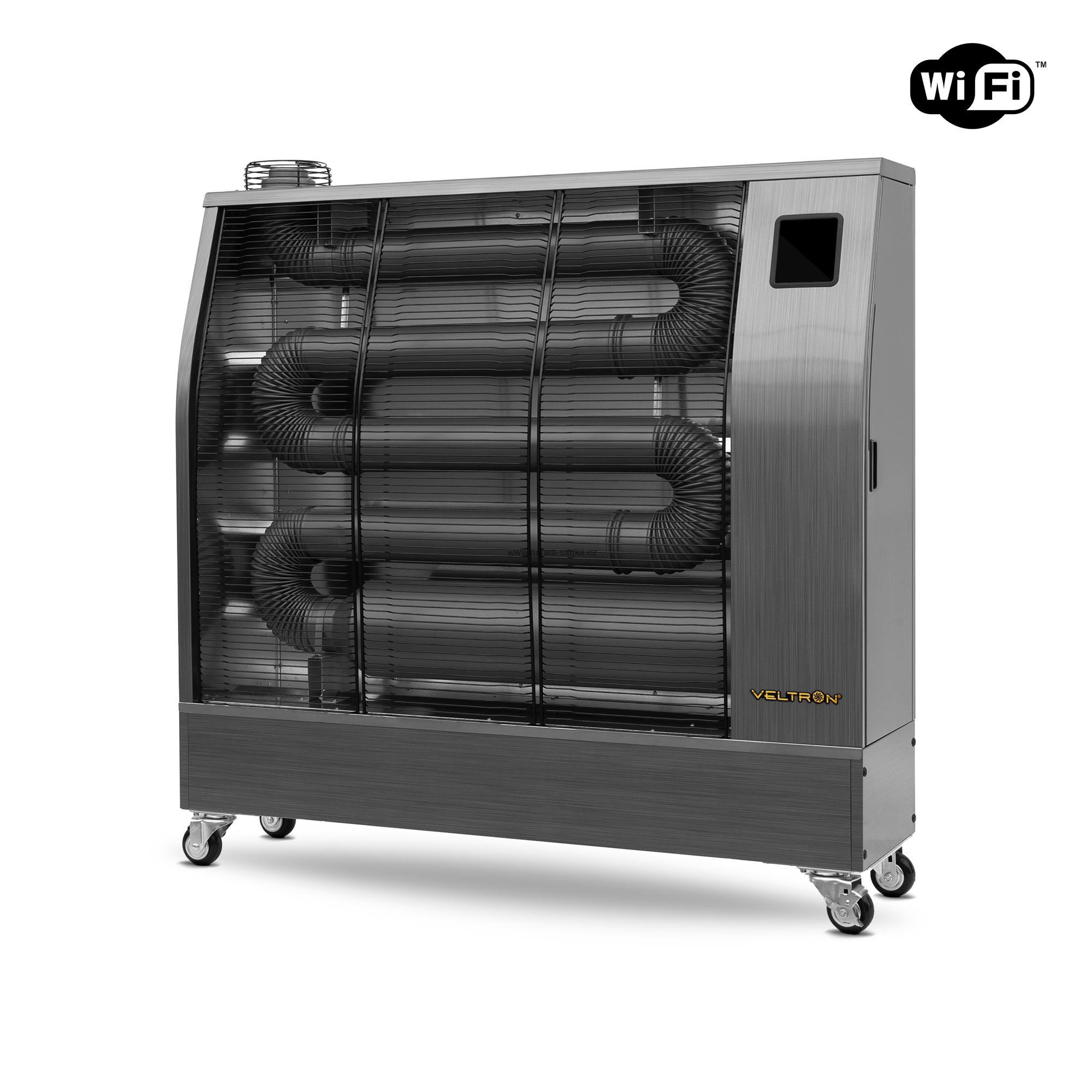 Infračervené naftové topidlo Veltron / Hipers DHOE-210 24,4kW s WIFI