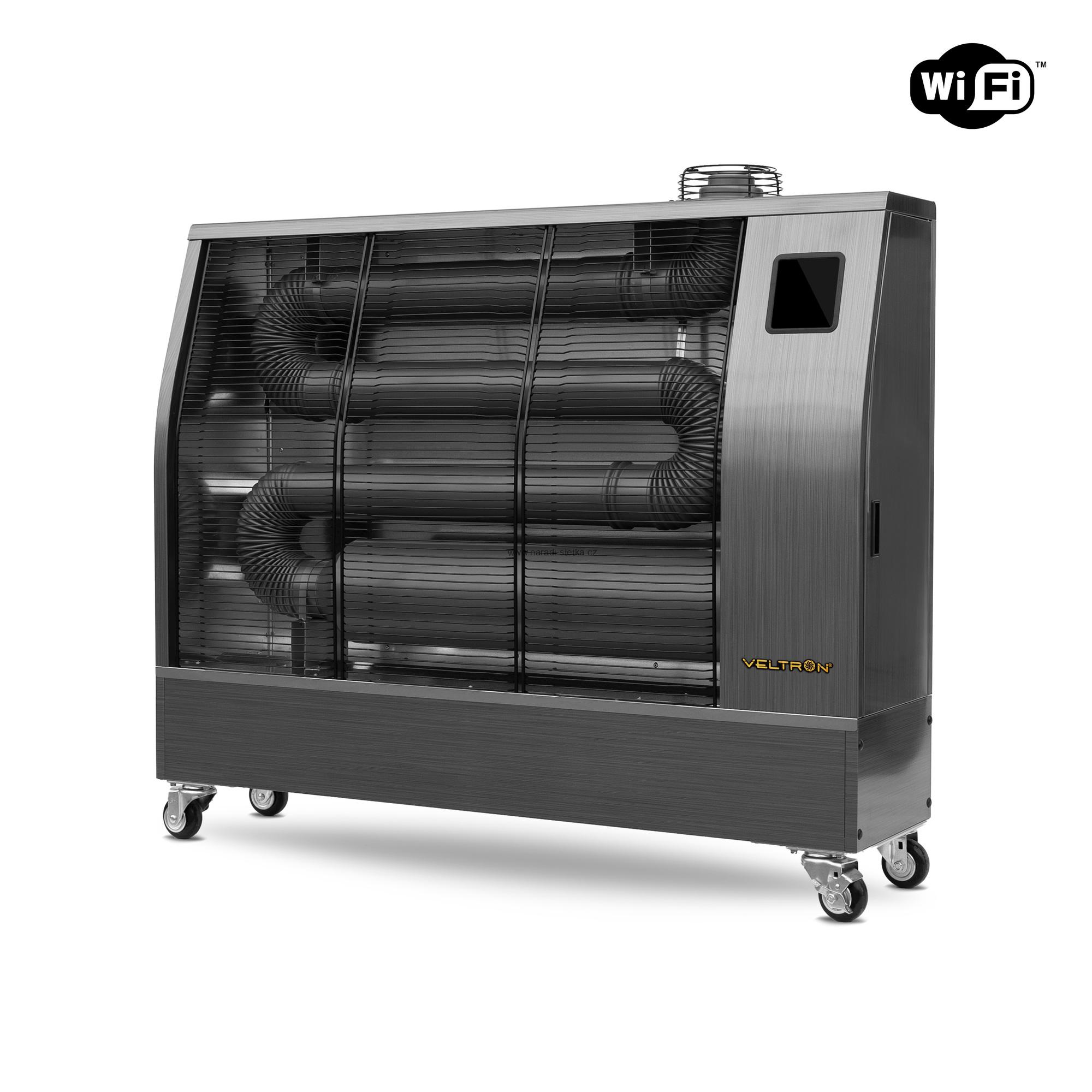 Infračervené naftové topidlo Veltron / Hipers DHOE-150 17,4kW s WIFI